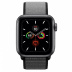 Apple Watch Series 5 // 44мм GPS + Cellular // Корпус из титана цвета «серый космос», спортивный браслет цвета «тёмный графит»