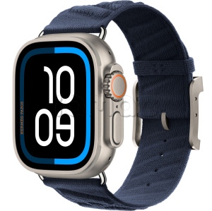 Купить Apple Watch Hermes Ultra 2 (2024) // 49мм GPS + Cellular // Корпус из титана, спортивный ремешок En Mer, цвета Bleu Nuit