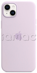 Силиконовый чехол MagSafe для iPhone 14 Plus, цвет Lilac/Сирень