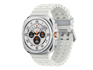 Купить Samsung Galaxy Watch Ultra (2025) 47мм Wifi+LTE, корпус титановый белый, ремешок Marine Band белого цвета
