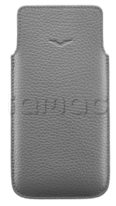 Чехол для телефона Vertu Vrtl Slip Case iVERTU, Calf Leather (Highclass Grey/Высококлассный серый)