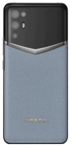 Телефон VERTU iVertu 5G, Calf Leather (Glacier Blue/Голубой ледник)