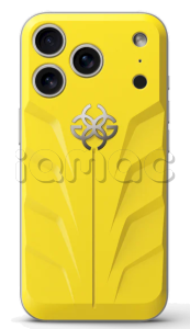 Чехол Golden Concept для iPhone 17 Pro, Magnetic Shield, Racing Sport Rubber, Modena Yellow Чехол Golden Concept для iPhone 17 Pro, Magnetic Shield, Racing Sport Rubber, Modena Yellow