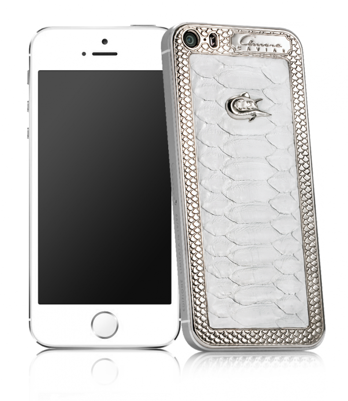Купить CAVIAR Apple iPhone 5S 64GB Silver Amore Angelo