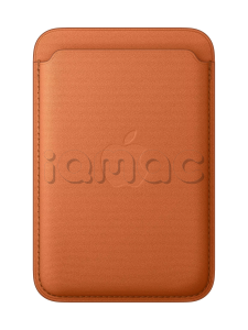 Чехол-бумажник FineWoven с MagSafe для iPhone, цвет Fox Orange/ Лисий оранжевый
