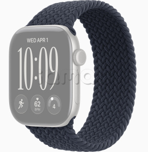 46мм Плетёный монобраслет темно-синего цвета для Apple Watch
