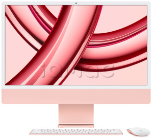 Купить Apple iMac 24" Retina 4,5K // Чип Apple M3 8-Core CPU, 8-Core GPU // 8 ГБ, 256 ГБ, Розовый цвет (2023)