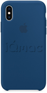 Силиконовый чехол для iPhone X / Xs, цвет «морской горизонт», оригинальный Apple