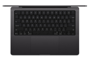 Купить MacBook Pro 14" «Черный космос» (Custom) Touch ID // Чип Apple M5 10-Core CPU, 10-Core GPU, 24 ГБ, 512 ГБ // Стандартный дисплей (Standard display) (2025)