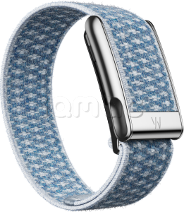 Купить Ремешок MG CloudKnit Luxe Band | Summit with Titanium (Голубой с Титаном)