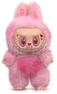 Брелок POP MART LABUBU Pink Bubbles, Cute Hang Tag Box Vinyl Doll