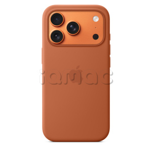 Силиконовый чехол MagSafe для iPhone 17 Pro (Terra Cotta)