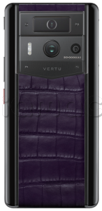 Телефон Vertu METAVERTU 2 Customized Edition, Black Ceramic, Crocodile Leather (Grape Purple/Виноградно-фиолетовый)