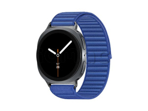 Купить  Samsung Galaxy Watch8 ( 44 мм) Wifi+LTE, корпус серый графит, текстильный браслет синего цвета