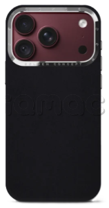 Чехол Golden Concept для iPhone 18 Pro, Alcantara (Black)