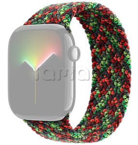 46мм Плетёный монобраслет цвета "Black Unity-Unity Connection" для Apple Watch