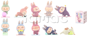 Секретный бокс с фигуркой POP MART LABUBU THE MONSTERS Lazy Yoga Series Figures, Blind Box (фигурка попадается случайно) (1 коробка)