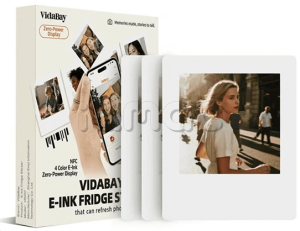 Купить Магнит-фоторамка VidaBay Classic Plus NFC Fridge Magnet с экраном E-Ink (3шт)