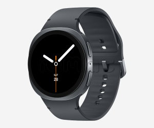 Купить  Samsung Galaxy Watch8 (40 мм) Wifi+LTE, корпус серый графит, спортивный ремешок графитового цвета