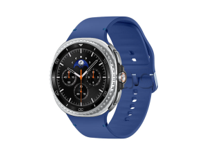 Купить Samsung Galaxy Watch8 Classic (46 мм) Wifi+LTE, Черный, Спортивный ремешок синего цвета