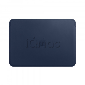 Кожаный чехол для MacBook Air и MacBook Pro 13″, тёмно‑синий цвет
