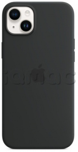 Силиконовый чехол MagSafe для iPhone 14, цвет Midnight/Тёмная ночь