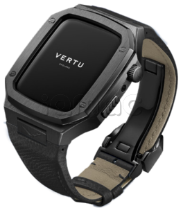 Умные часы Vertu MetaWatch H1, Black Steel, Calf Leather (Black/Черный)