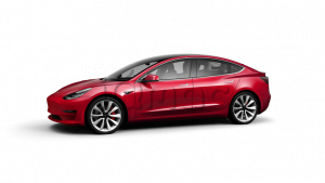 Tesla Model 3 Mid Range Battery Red