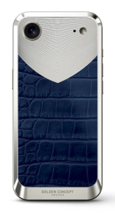 Чехол Golden Concept для iPhone Air, Magnetic Shield, Alligator Edition - Matte Blue  Чехол Golden Concept для iPhone Air, Magnetic Shield, Alligator Edition - Matte Blue