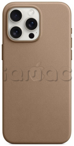 FineWoven чехол MagSafe для iPhone 15 Pro Max, серо-коричневый цвет