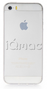 Силиконовый прозрачный чехол для iPhone 5 / 5S / SE