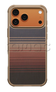 Чехол Pitaka Aramid ProGuard Case для iPhone 17 Pro, Sunset Чехол Pitaka Aramid ProGuard Case для iPhone 17 Pro, Sunset