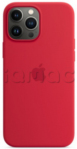 Силиконовый чехол MagSafe для iPhone 13 Pro Max, цвет (PRODUCT)RED