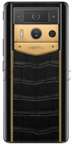 Телефон Vertu METAVERTU 2 Premium Gold Edition, Black Ceramic, Crocodile Leather (Obsidian Black/Черный обсидиан)