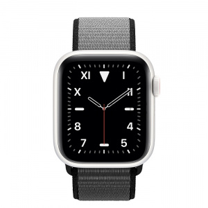 Купить Apple Watch Series 5 // 40мм GPS + Cellular // Корпус из керамики, спортивный браслет цвета «тёмный графит»