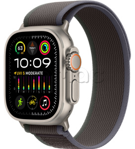 Купить Apple Watch Ultra 2 // 49мм GPS + Cellular // Корпус из титана, ремешок Trail Loop черно-синего цвета, M/L