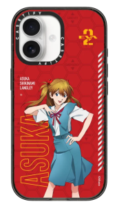 Чехол The Evangelion x CASETiFY Collection для iPhone 17 (Asuka Shikinami Langley)