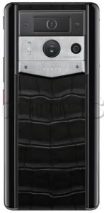 Телефон Vertu METAVERTU 2 Standart Edition, Black Ceramic Silver, Crocodile Leather (Obsidian Black/Черный обсидиан)