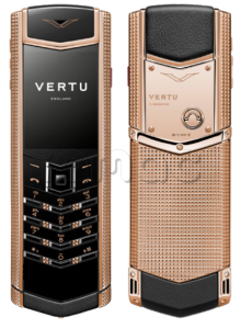 Телефон Vertu Signature V, Clous De Paris, Rose Gold