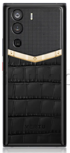 Телефон Vertu METAVERTU 5G Web3, Alligator Leather Gold V Label (Iron Black/Черный)