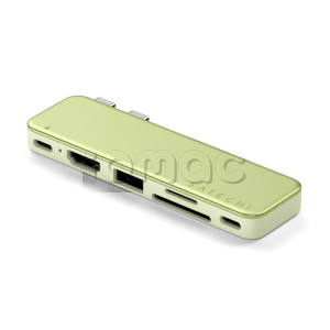 Купить Многопортовый адаптер Satechi USB-C Snap Hub (Citrus)
