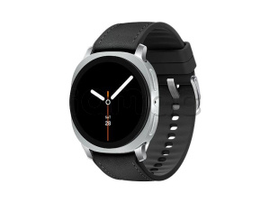 Купить  Samsung Galaxy Watch8 ( 40 мм) Wifi+LTE, серебристый корпус, гибридный ремешок черного цвета