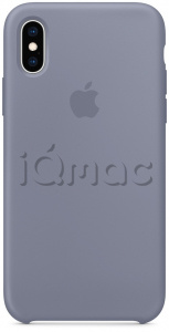 Силиконовый чехол для iPhone X / Xs, цвет «тёмная лаванда», оригинальный Apple