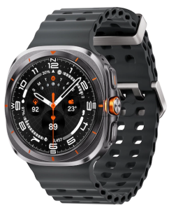 Купить Samsung Galaxy Watch Ultra (47 мм) Wifi+LTE, корпус серый титан, ремешок Marine Band темно-серого цвета
