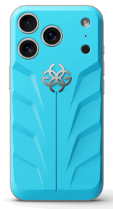 Чехол Golden Concept для iPhone 17 Pro Max, Magnetic Shield, Racing Sport Rubber, Curacao Blue Чехол Golden Concept для iPhone 17 Pro Max, Magnetic Shield, Racing Sport Rubber, Curacao Blue