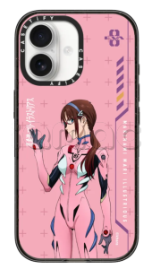 Чехол The Evangelion x CASETiFY Collection для iPhone 17 (Mari Makinami)