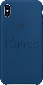 Силиконовый чехол для iPhone Xs Max, цвет «морской горизонт», оригинальный Apple
