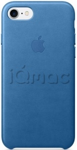 Кожаный чехол для iPhone 7/8, цвет «синее море», оригинальный Apple, оригинальный Apple