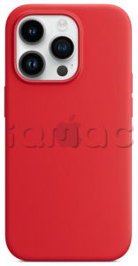 Силиконовый чехол MagSafe для iPhone 14 Pro Max, цвет (PRODUCT)RED