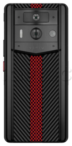 Телефон Vertu METAVERTU 2 Carbon Fiber Edition, Black Ceramic (Vermilion Flame/Ярко-красное пламя)